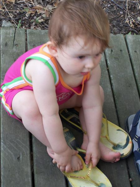 Essayage de chaussures